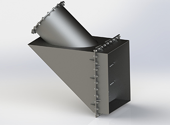 Cement Kiln Waste Feed Chute